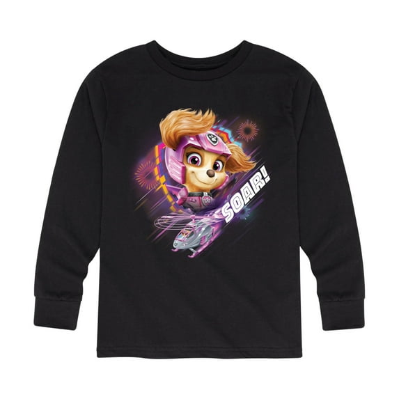 Paw Patrol - Skye Soar - Toddler And Youth Long Sleeve Graphic T-Shirt