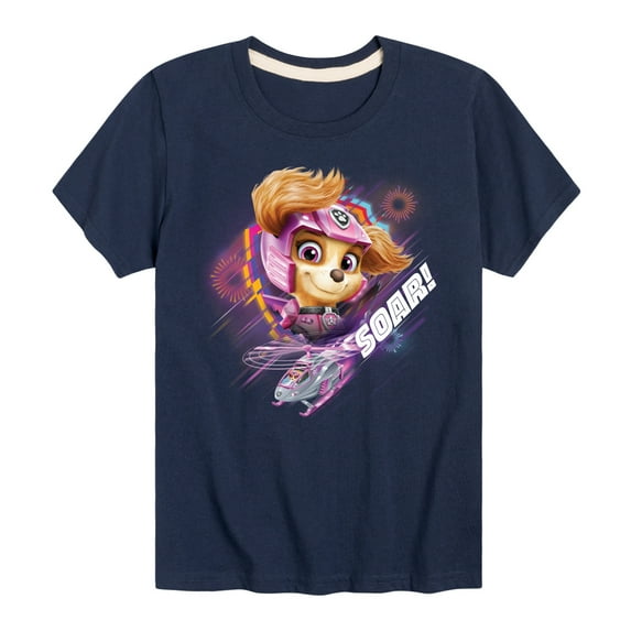 Paw Patrol - Skye Soar - Toddler And Youth Short Sleeve Graphic T-Shirt