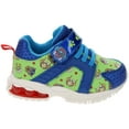 thumbnail image 1 of Paw Patrol Sneakers for Kids, Light-Up Runner, Blue/Green, Toddler Size 7, 1 of 7