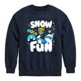 thumbnail image 1 of Paw Patrol - Snow Much Fun - Toddler And Youth Crewneck Fleece Sweatshirt, 1 of 6