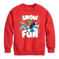 thumbnail image 1 of Paw Patrol - Snow Much Fun - Toddler And Youth Crewneck Fleece Sweatshirt, 1 of 6