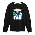 thumbnail image 1 of Paw Patrol - Snow Much Fun - Toddler And Youth Long Sleeve Graphic T-Shirt, 1 of 6