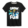thumbnail image 1 of Paw Patrol - Snow Much Fun - Toddler And Youth Short Sleeve Graphic T-Shirt, 1 of 6