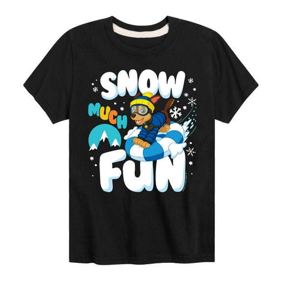 Paw Patrol - Snow Much Fun - Toddler And Youth Short Sleeve Graphic T-Shirt