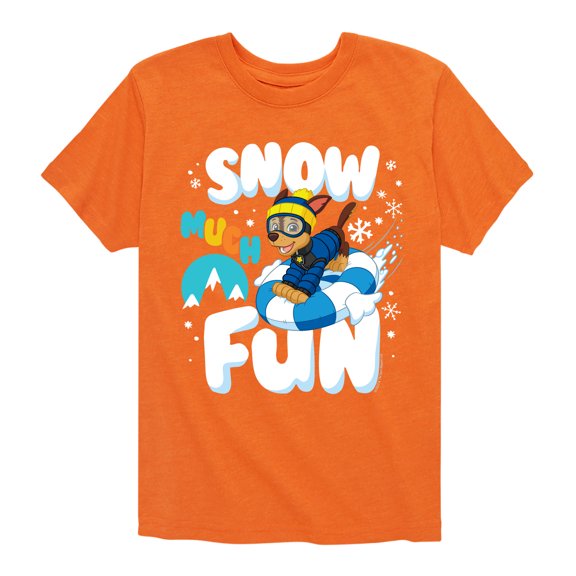 Paw Patrol - Snow Much Fun - Toddler And Youth Short Sleeve Graphic T-Shirt