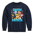 thumbnail image 1 of Paw Patrol - Snow Patrol - Toddler And Youth Crewneck Fleece Sweatshirt, 1 of 6