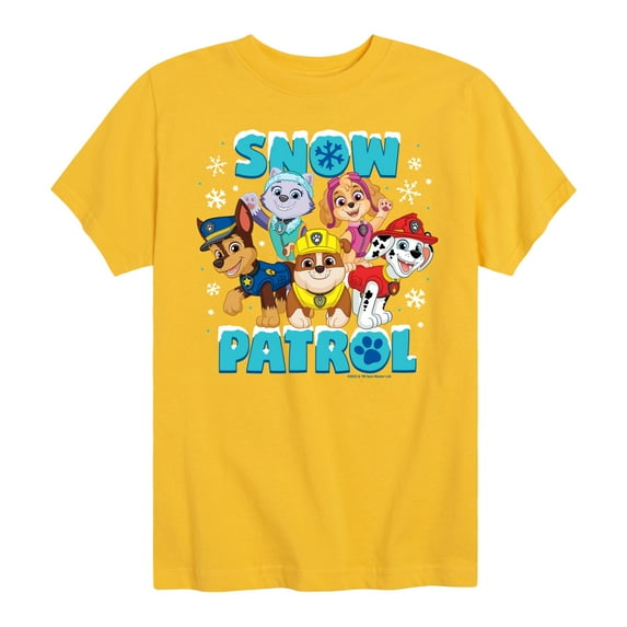 Paw Patrol - Snow Patrol - Toddler And Youth Short Sleeve Graphic T-Shirt