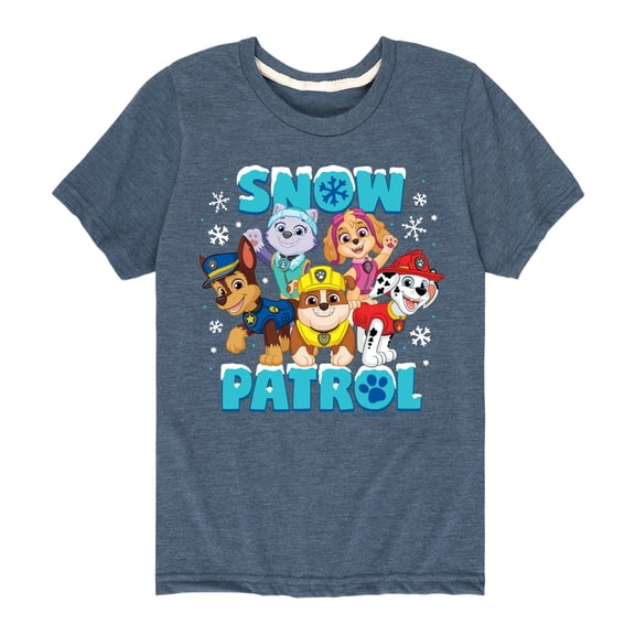 Paw Patrol - Snow Patrol - Toddler And Youth Short Sleeve Graphic T-Shirt