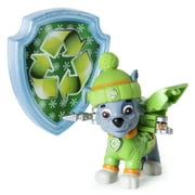 Paw Patrol Snow Rescue   Rocky with Transforming Pup Pack and Badge   Walmart Exclusive