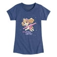 thumbnail image 1 of Paw Patrol - Stay Pawsome - Toddler And Youth Girls Short Sleeve Graphic T-Shirt, 1 of 6