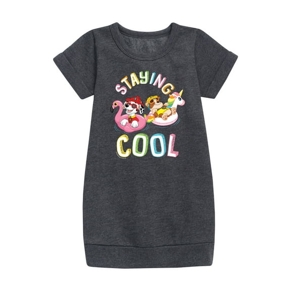 Paw Patrol - Staying Cool - Toddler & Youth Girls Fleece Dress