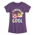 thumbnail image 1 of Paw Patrol - Staying Cool - Toddler & Youth Girls Short Sleeve Graphic T-Shirt, 1 of 6