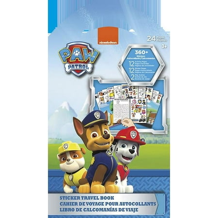 Paw Patrol Sticker Travel Book