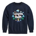 thumbnail image 1 of Paw Patrol - Summer Is For Camping - Toddler And Youth Crewneck Fleece Sweatshirt, 1 of 6