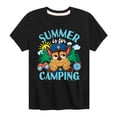 thumbnail image 1 of Paw Patrol - Summer Is For Camping - Toddler And Youth Short Sleeve Graphic T-Shirt, 1 of 6