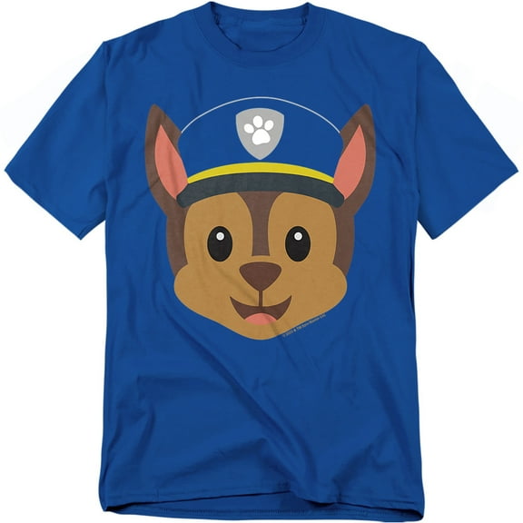 Paw Patrol T-Shirt Chase Emoji Unisex Graphic Tee for Men & Women