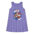 thumbnail image 1 of Paw Patrol - Team Awesome - Toddler and Youth Girls A-line Dress, 1 of 5