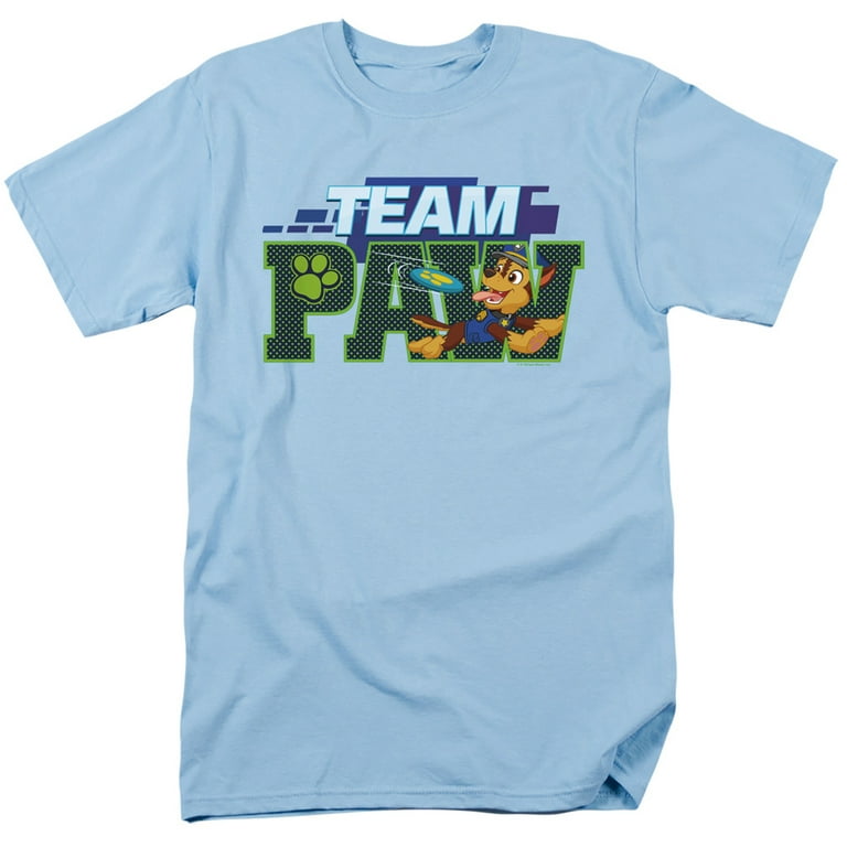 Paw Patrol Team Paw Chase Unisex Adult T Shirt Walmart