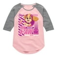 thumbnail image 1 of Paw Patrol - Team Paw Skye - Toddler & Youth Girls Raglan Graphic T-Shirt, 1 of 6