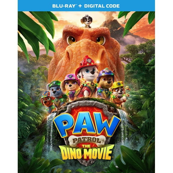 Paw Patrol: The Dino Movie (Blu-ray + Digital Copy) Paramount, Animated, Family, Adventure