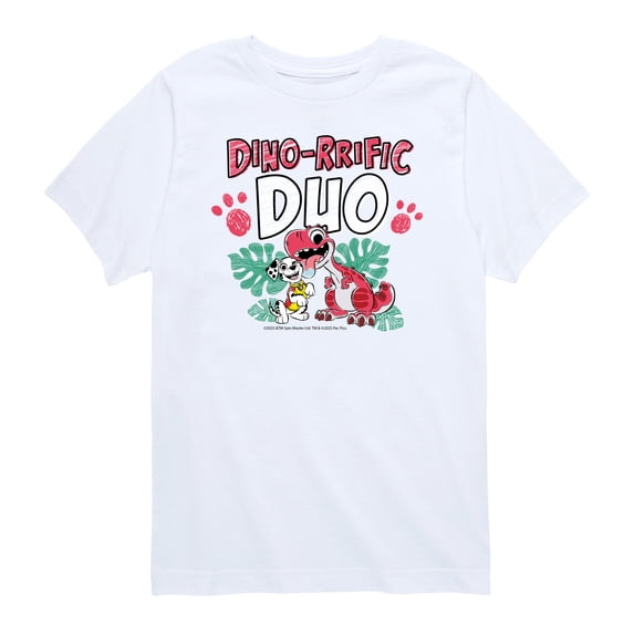 Paw Patrol - Dino Riffic Duo Toddler Boys' Toddler Short Sleeve Graphic T-Shirt