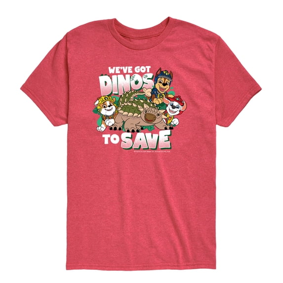 Paw Patrol: The Dino Movie - Dinos To Save Anky - Toddler Boys Short Sleeve Graphic T-Shirt