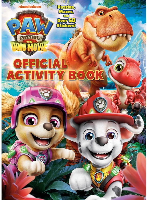 PAW Patrol: the Dino Movie: Official Activity Book (Paperback)