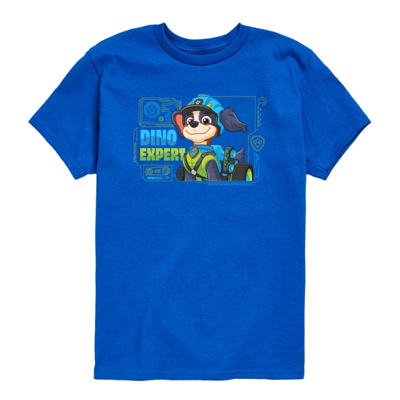 Paw Patrol: The Dino Movie - Rex Dino Expert - Toddler Boys Short Sleeve Graphic T-Shirt