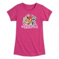 thumbnail image 1 of Paw Patrol: The Dino Movie - Roar Able - Toddler Girls Fitted Short Sleeve T-Shirt, 1 of 4