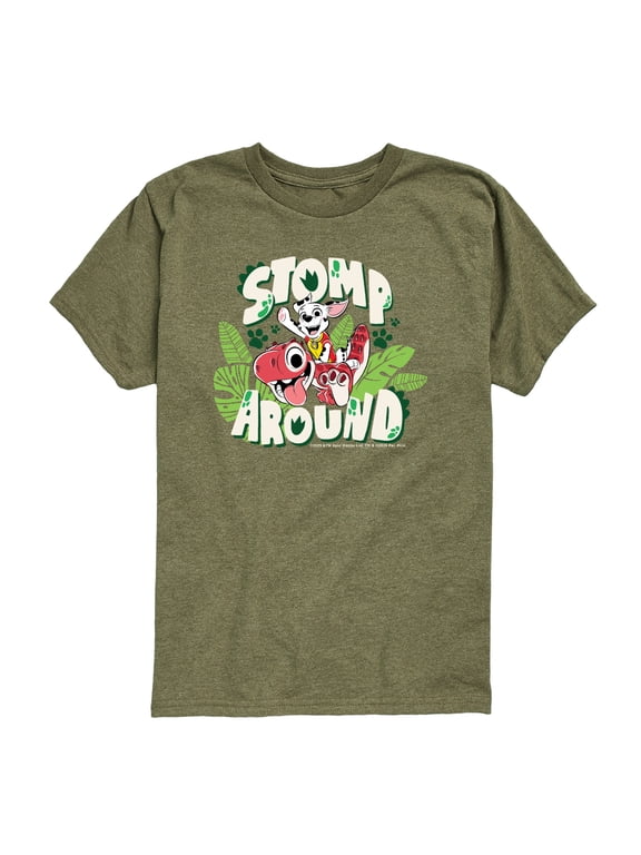 - Stomp Around Toddler Boys' Toddler Short Sleeve Graphic T-Shirt