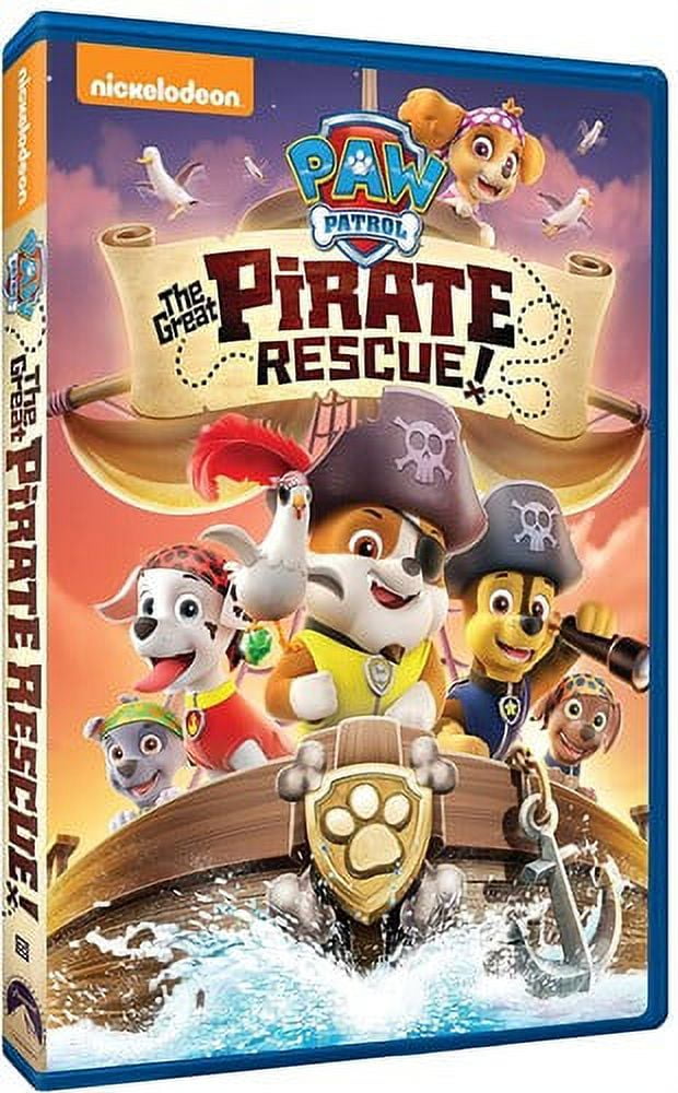 PARAMOUNT HOME VIDEO Paw Patrol: The Great Pirate Rescue! (DVD), Nickelodeon, Kids & Family