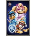thumbnail image 1 of Paw Patrol: The Mighty Movie - Group Wall Poster, 22.375" x 34" Framed, 1 of 5