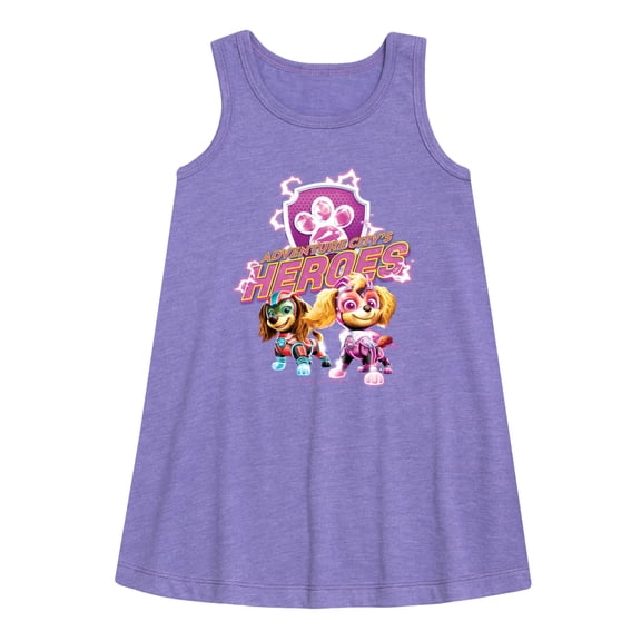 Paw Patrol The Movie - Adventure Citys Heroes - Toddler & Youth Girls A-line Dress