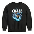 thumbnail image 1 of Paw Patrol The Movie - Chase Lightning - Toddler & Youth Crewneck Fleece Sweatshirt, 1 of 6