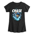 thumbnail image 1 of Paw Patrol The Movie - Chase Lightning - Toddler & Youth Girls Short Sleeve Graphic T-Shirt, 1 of 6