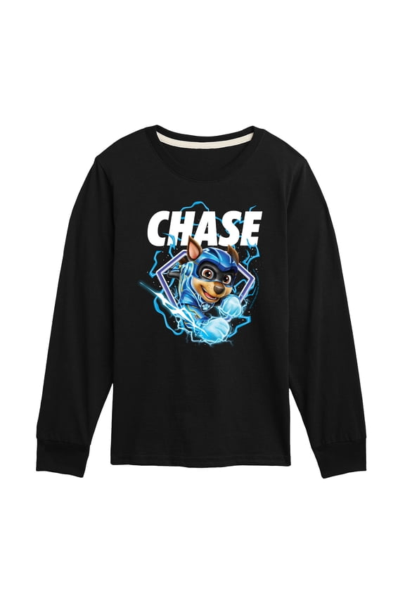 The Movie - Chase Lightning - Toddler & Youth Long Sleeve Graphic T-Shirt