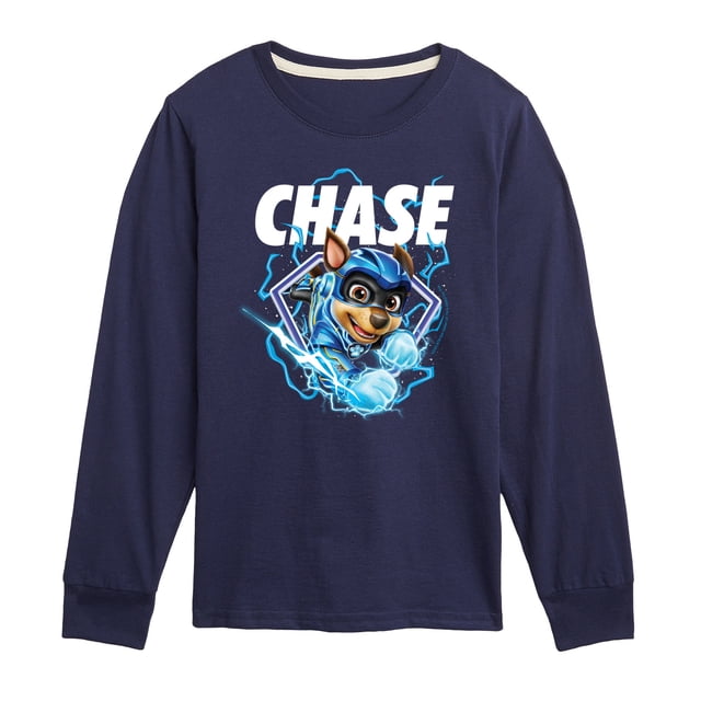 Paw Patrol The Movie - Chase Lightning - Toddler & Youth Long Sleeve ...