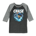 thumbnail image 1 of Paw Patrol The Movie - Chase Lightning - Toddler & Youth Raglan Graphic T-Shirt, 1 of 7