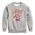 thumbnail image 1 of Paw Patrol The Movie - I'm A Mighty Pup - Toddler & Youth Crewneck Fleece Sweatshirt, 1 of 6
