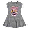 thumbnail image 1 of Paw Patrol The Movie - I'm A Mighty Pup - Toddler & Youth Girls Fit & Flare Dress, 1 of 1