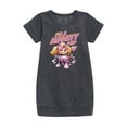 thumbnail image 1 of Paw Patrol The Movie - I'm A Mighty Pup - Toddler & Youth Girls Fleece Dress, 1 of 1