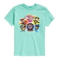 thumbnail image 1 of Paw Patrol The Movie - Mighty Movie Character Group  - Toddler & Youth Short Sleeve Graphic T-Shirt, 1 of 6
