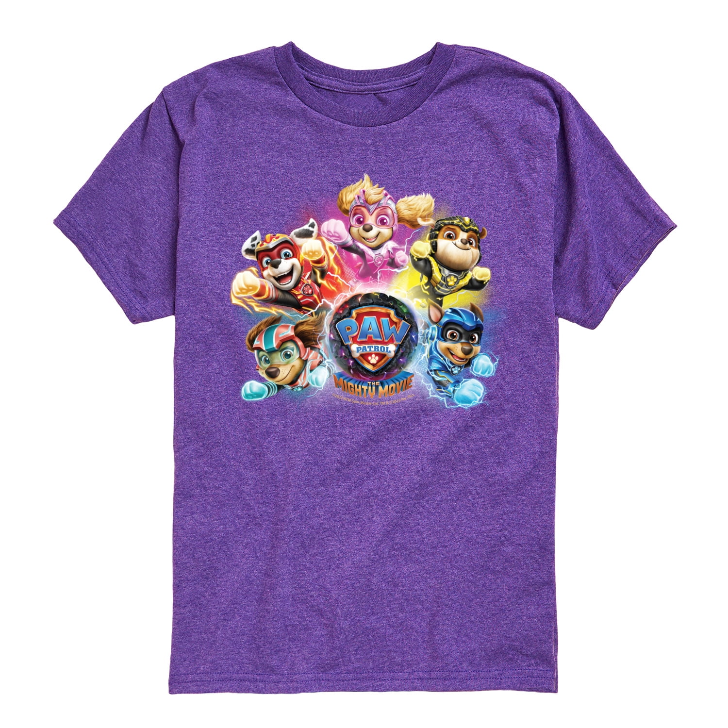 - Movie - Toddler & Mighty Sleeve Movie The Group Short T-Shirt Patrol Paw Youth Graphic Character