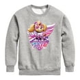 thumbnail image 1 of Paw Patrol The Movie - Skye Lightning - Toddler & Youth Crewneck Fleece Sweatshirt, 1 of 6