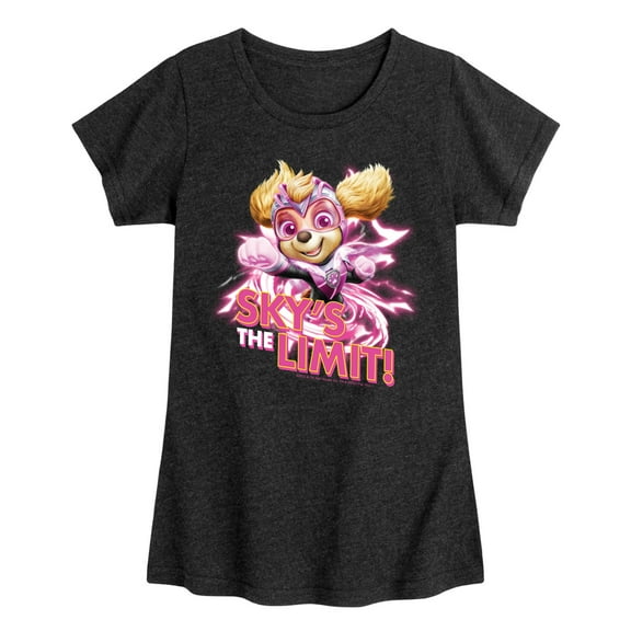 Paw Patrol The Movie - Skys The Limit - Toddler & Youth Girls Short Sleeve Graphic T-Shirt