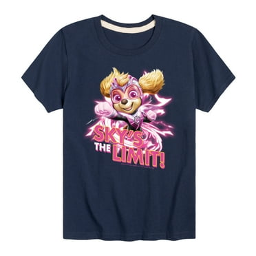 Paw Patrol The Movie - Skys The Limit - Toddler & Youth Short Sleeve Graphic T-Shirt