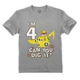 thumbnail image 1 of Paw Patrol Themed Tstars 4th Birthday T-Shirt - Fun Rubble Tractor Print Tee - Perfect Gift for Paw Patrol Lovers - Celebratory Kids Apparel for Four Year Olds - Nickelodeon-Themed Birthday Wear, 1 of 2