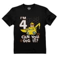thumbnail image 1 of Paw Patrol Themed Tstars 4th Birthday T-Shirt - Fun Rubble Tractor Print Tee - Perfect Gift for Paw Patrol Lovers - Celebratory Kids Apparel for Four Year Olds - Nickelodeon-Themed Birthday Wear, 1 of 2