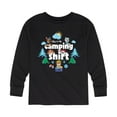 thumbnail image 1 of Paw Patrol - This Is My Camping Shirt - Toddler And Youth Long Sleeve Graphic T-Shirt, 1 of 6