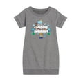thumbnail image 1 of Paw Patrol - This Is My Camping Sweatshirt - Toddler And Youth Girls Fleece Dress, 1 of 1